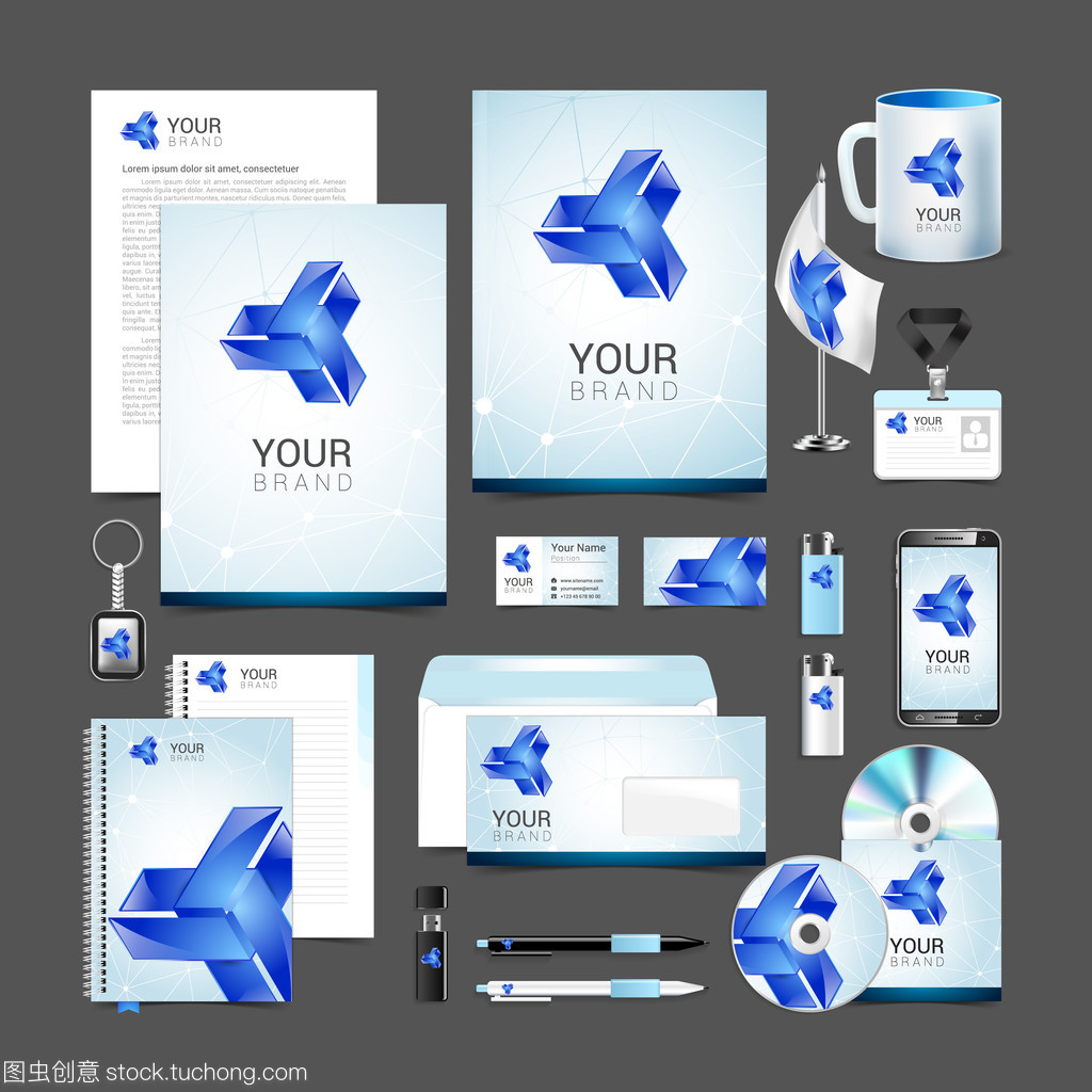 企業(yè)形象創(chuàng)意顏色模板設(shè)計(jì) 構(gòu)筑品牌視覺(jué)的基石